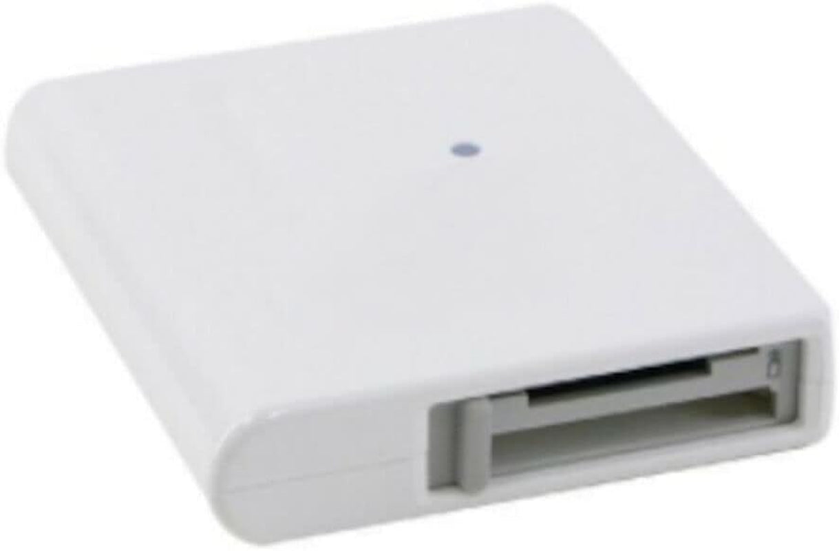 Media Reader with Dock Connector for Ipod (White)