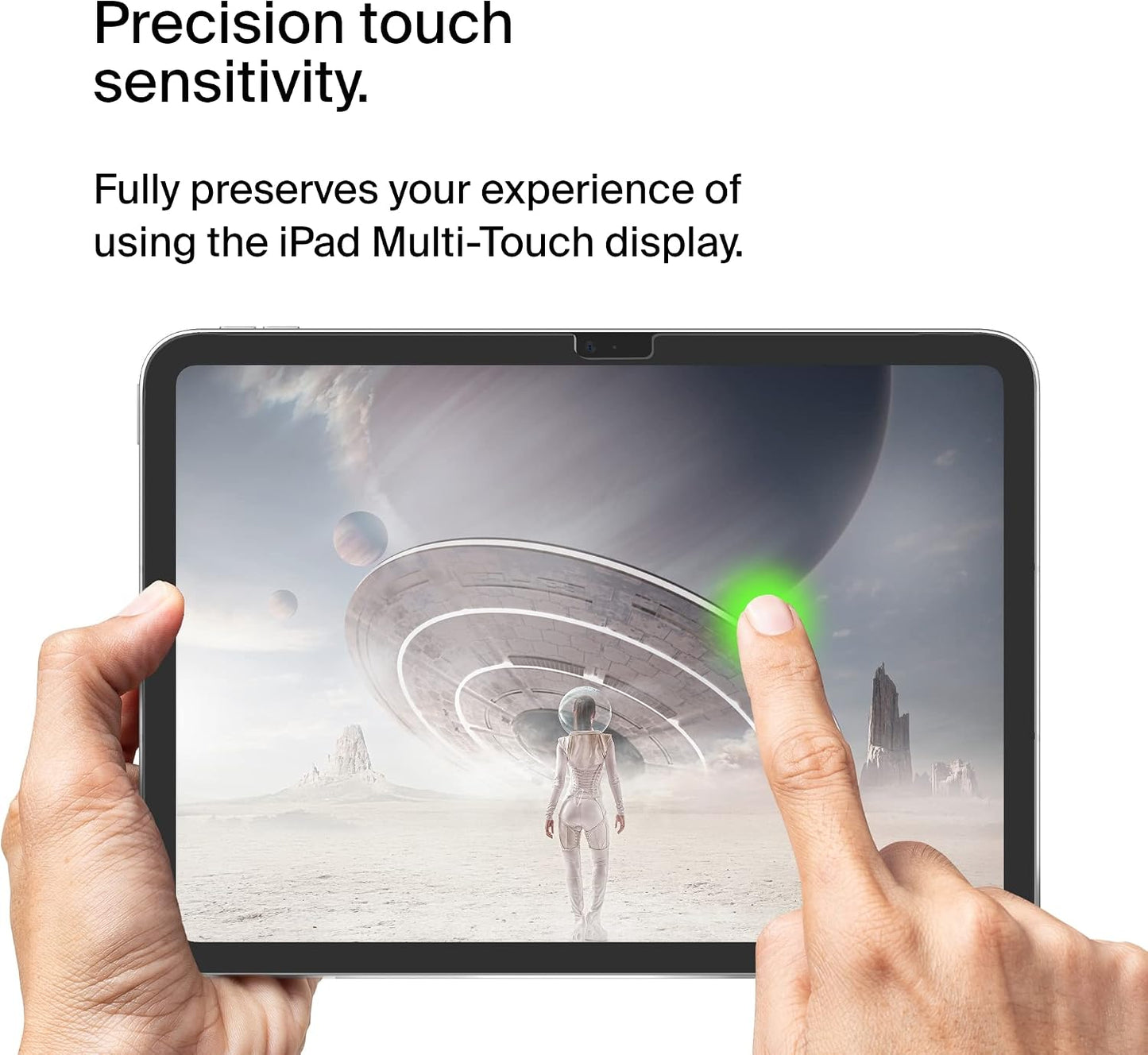 Screenforce Temperedglass Screen Protector for Ipad 10Th Generation with Apple Pencil Compatibility, Edge-To-Edge Fit, & Included Easy Align Tray for Flawless, Bubble-Free Application
