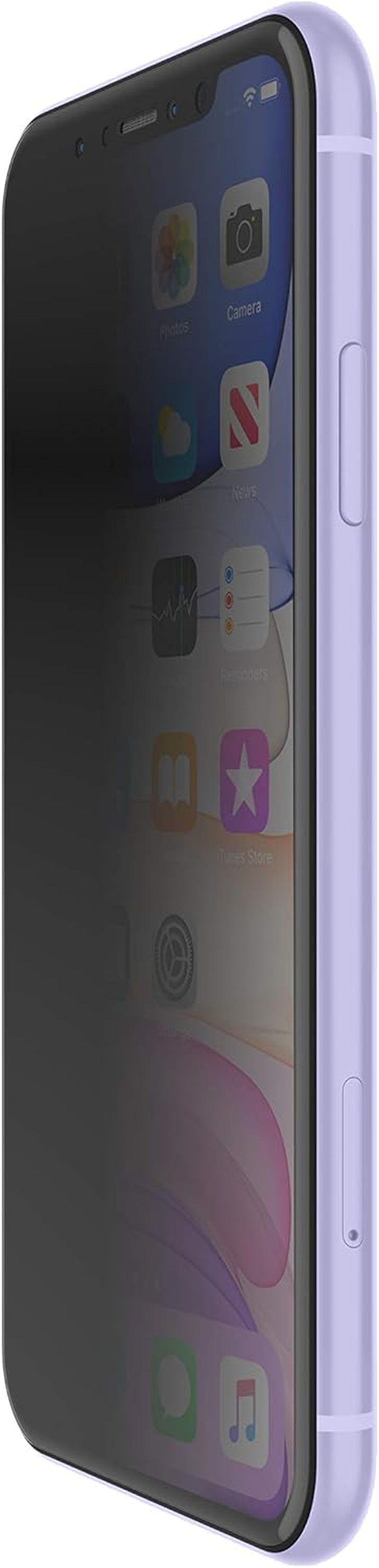 SCREENFORCE Tempered Glass Privacy Screen Protector for Iphone 11, Iphone XR, Model Number: Ova006Zz