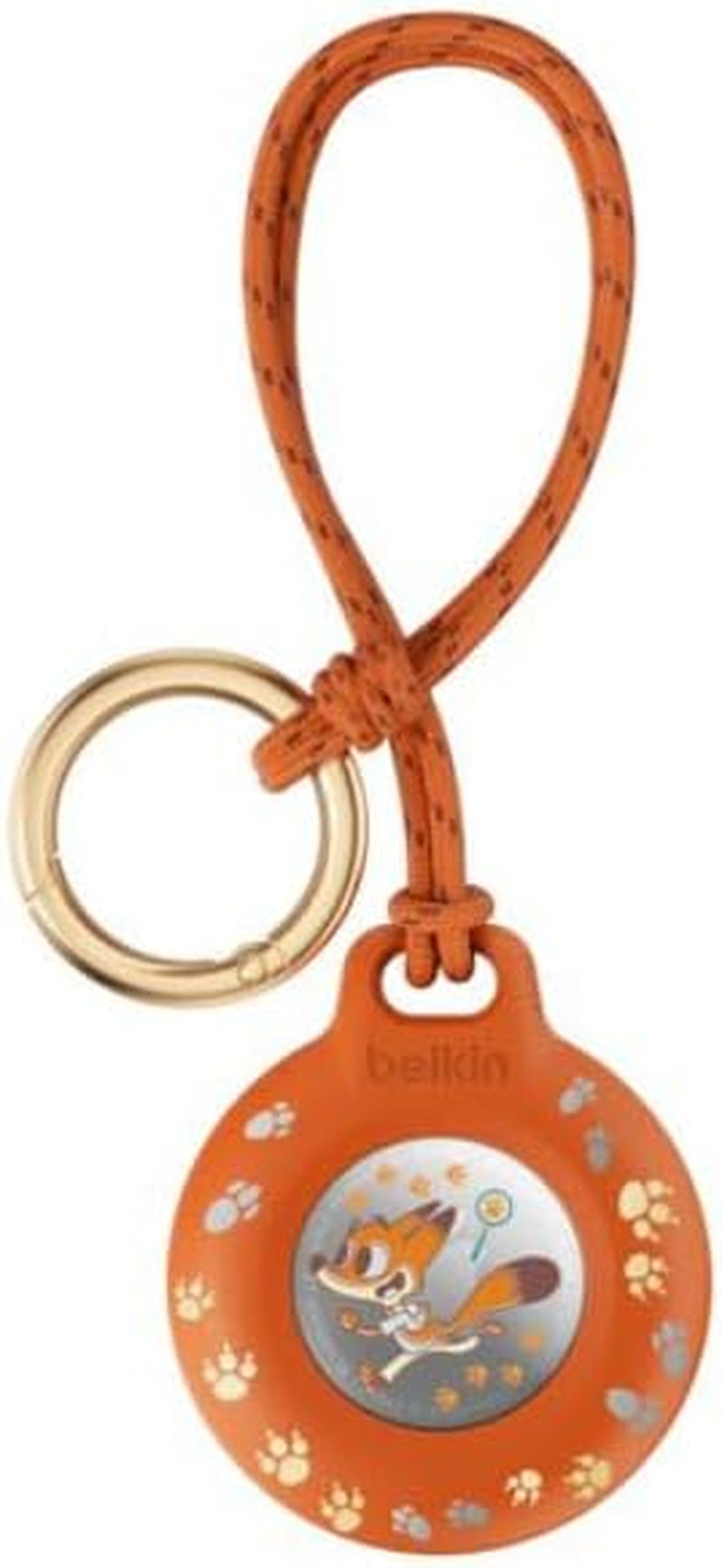 [Zootopia 2]  Msc021Qcog-Dy Airtag Case, Protective Cover, Waterproof, Bicycle, Wallet, Children, Safe, Anti-Lost, Anti-Theft, Anti-Scratch, Dog, Cat, Keychain