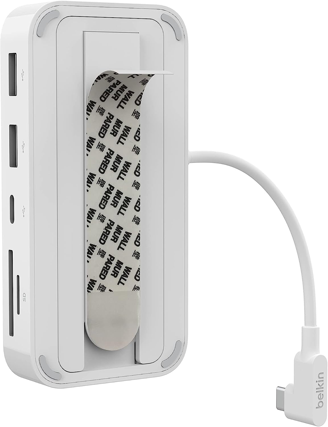 6-In-1 USB-C Hub, Imac 24 Inch Docking Station with SD & Microsd Card Reader, Gigabit Ethernet, 2 USB-A Ports, and USB-C Port for Fast Data Transfers and Peripherals