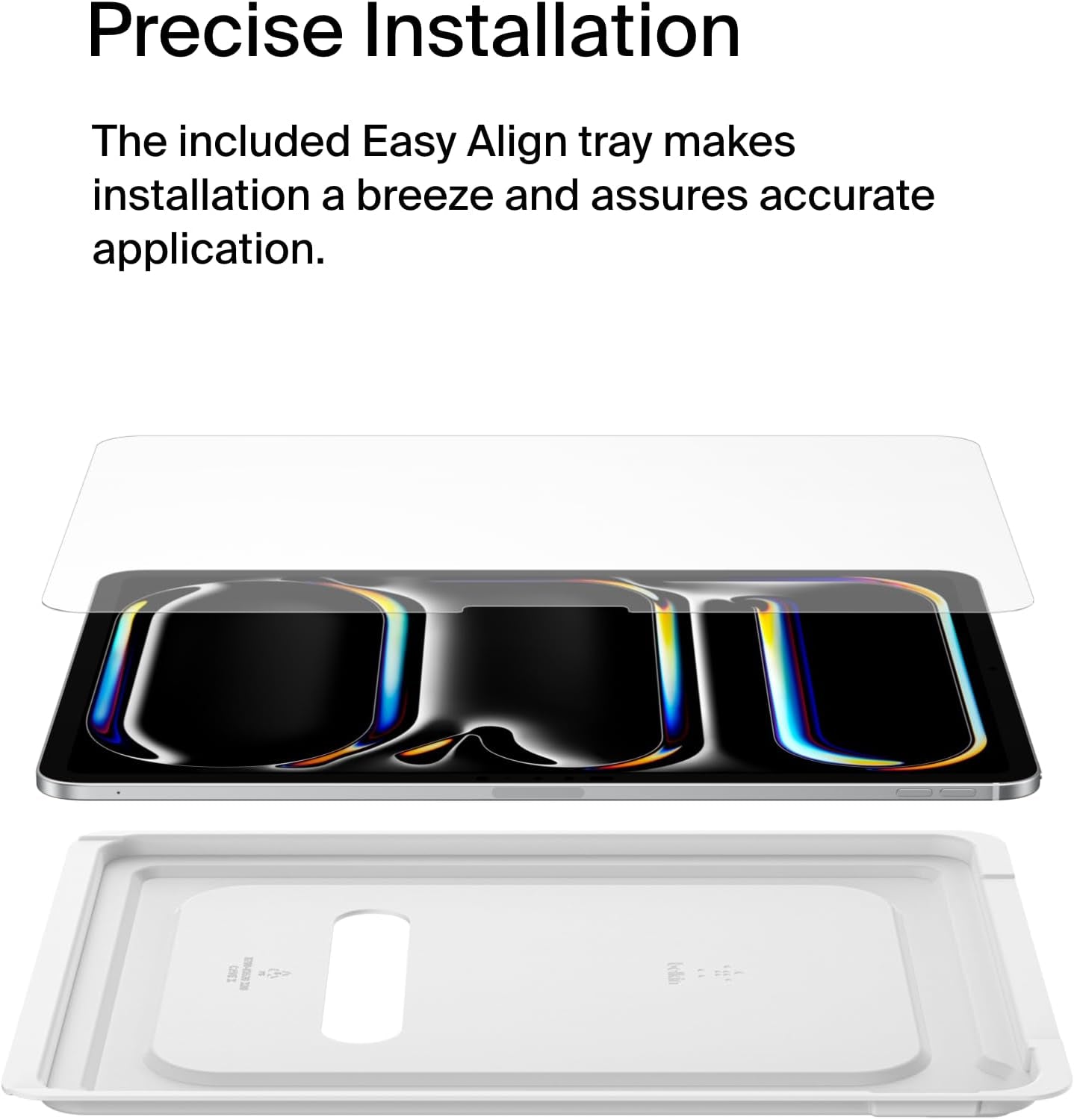 Screenforce Temperedglass Screen Protector for Apple Ipad Pro 11" 7Th Generation, Thin, Extra Durable, Scratch-Resistant W/Easy Installation, Compatible W/Case & Apple Pencil