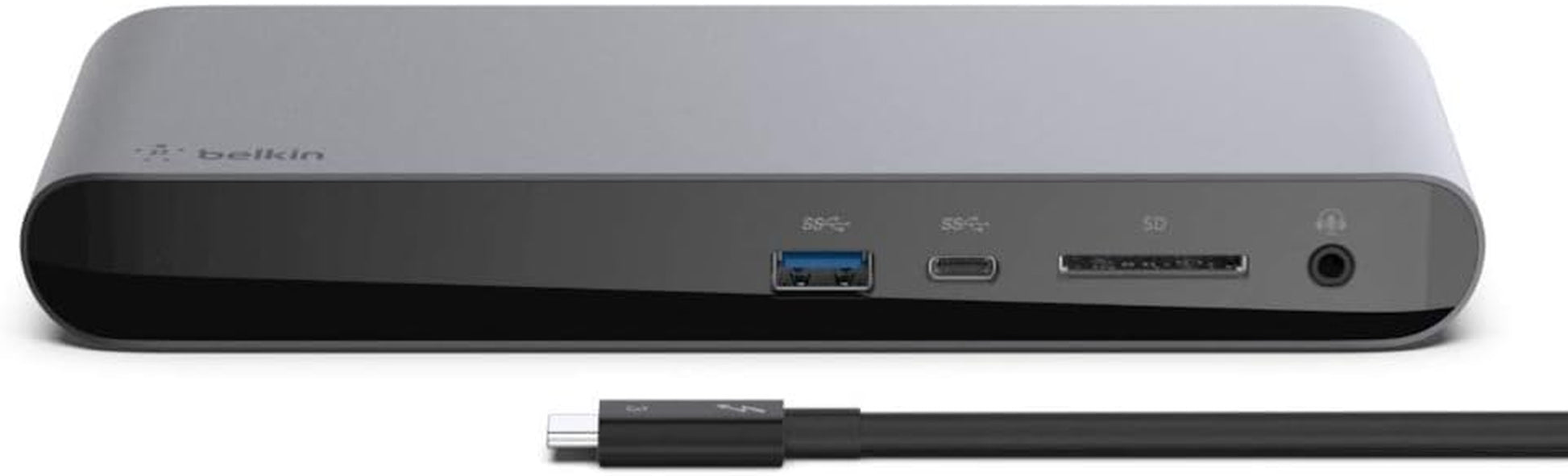 Thunderbolt 3 Dock Pro with 2.6 Ft Thunderbolt 3 Cable (Thunderbolt Dock for Macos and Windows) Dual 4K @60Hz, 40 Gbps Transfer Speeds, 85 W Upstream Charging