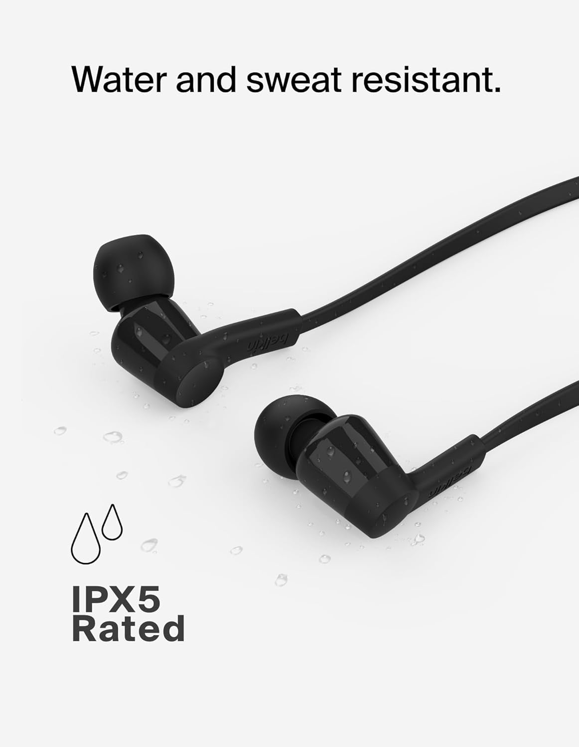 Soundform Wired Earbuds with USB-C Connector, In-Ear Earphones W/Microphone - USB-C Headphones for Iphone 17, Iphone 16, Ipad Mini, Galaxy S26, Google Pixel 10, Android, & More - Black