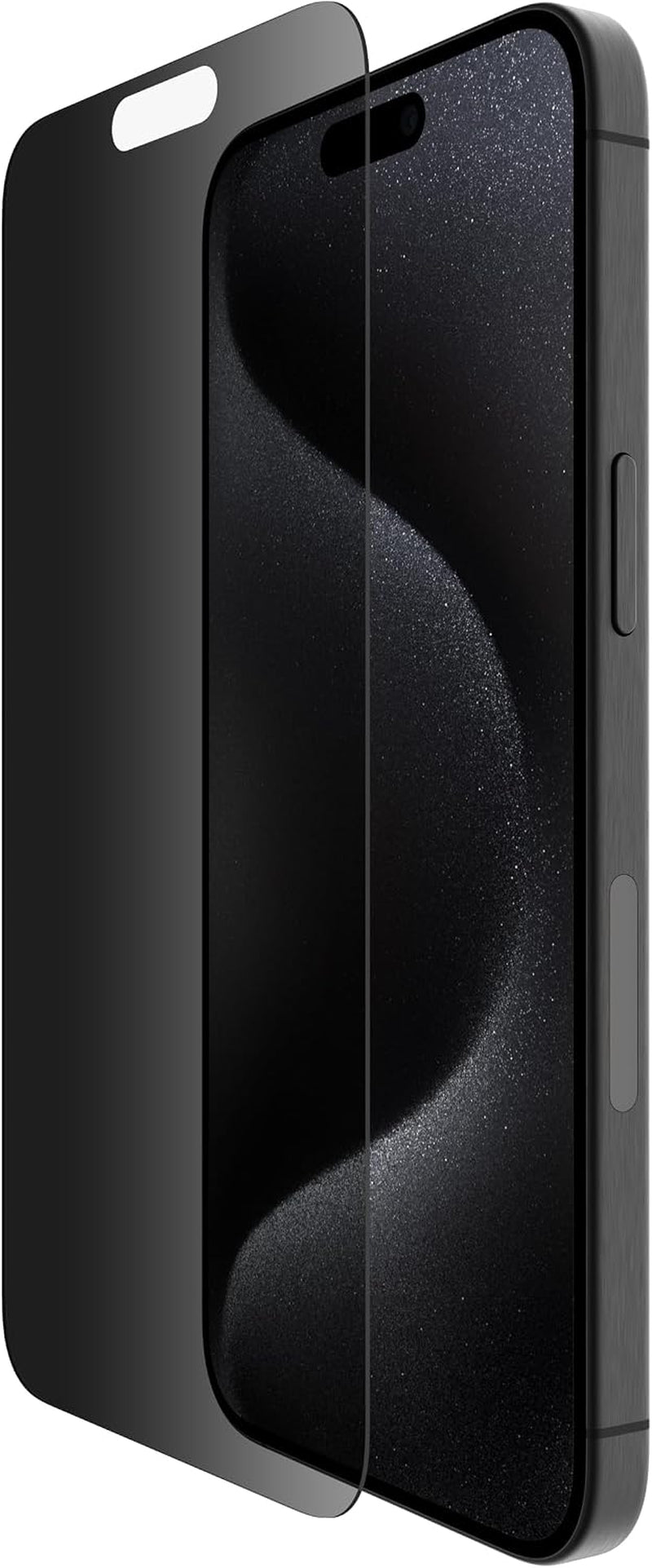 Screenforce Temperedglass Treated Privacy Screen Protector for Iphone 15 Pro Max - Slim & Scratch-Resistant - Includes Easy Align Tray for Bubble Free Application