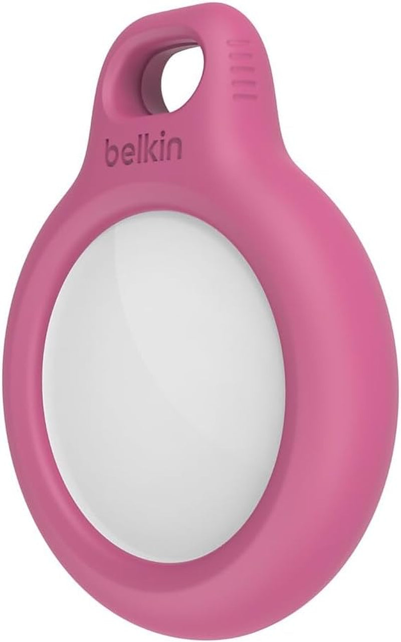 Secure Holder with Key Ring for AIRTAG - Pink