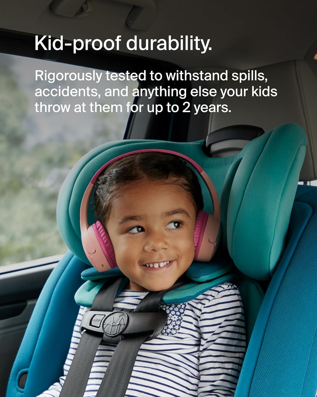 Soundform Kids on Ear Headphones, Pink