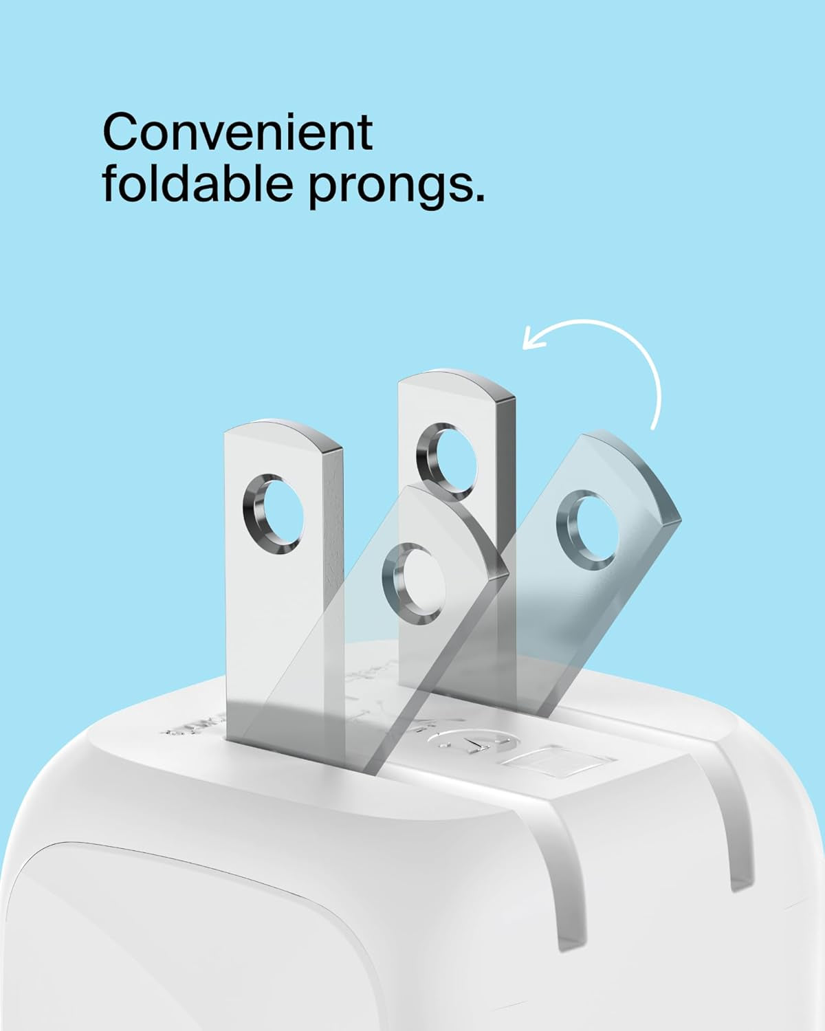 Compact Charger Block 20W, USB-C Fast Charging - Apple Iphone 17, Air, Pro, Pro Max, Samsung Galaxy S25, Ipad, Airpods, Apple Watch, Nintendo Switch 2, Google Pixel 10, Etc. - White