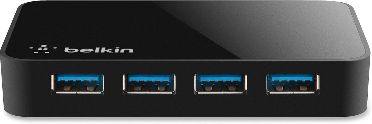 F4U058TT Superspeed USB 3.0 4-Port Hub Black