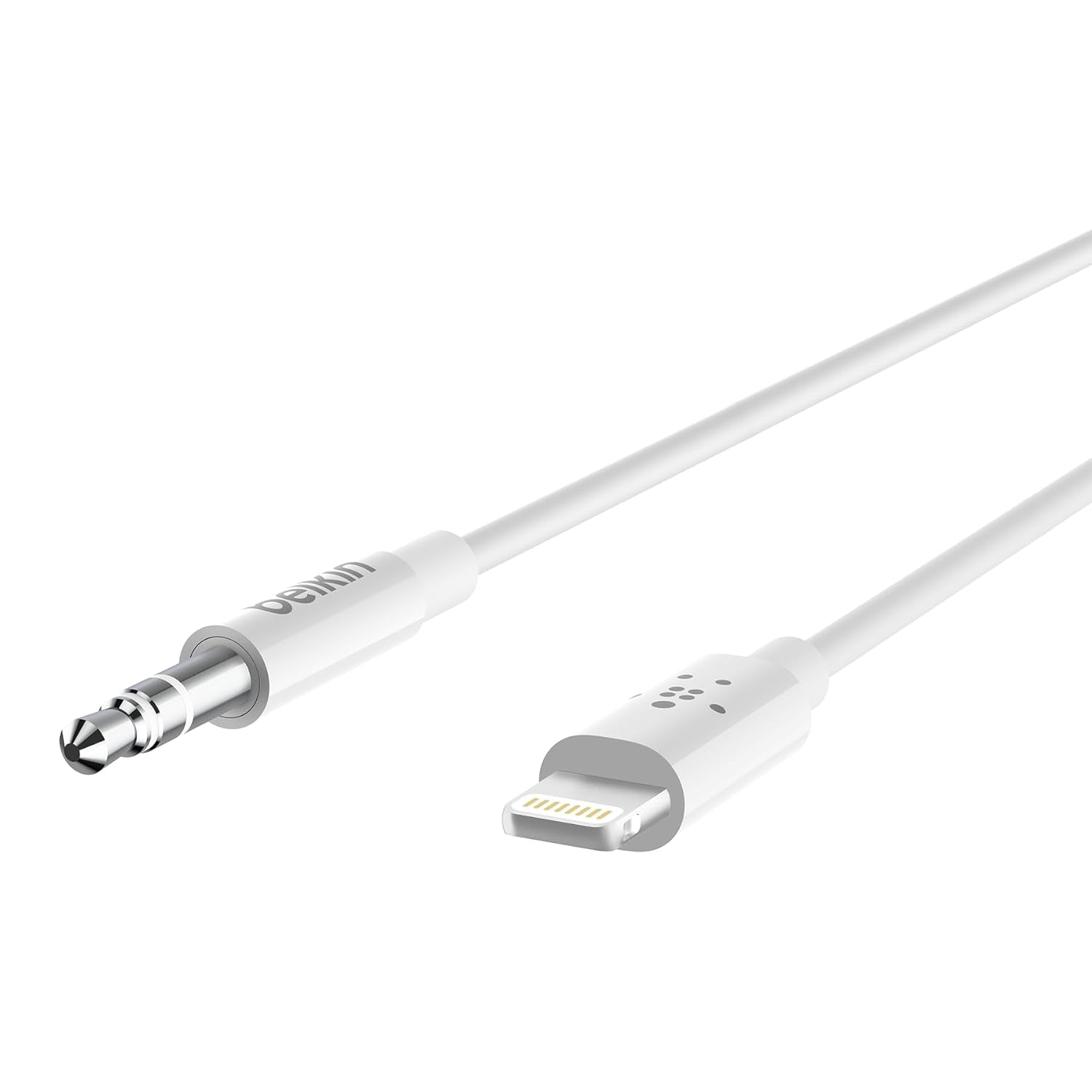 Belkin Speaker and Headphone Splitter, 3.5Mm Audio Jack Adapter, Dual Audio Output for Earbuds, Headphones, and Speakers for Sharing Music & Videos, Compatible with Iphones, Laptops, & Tablets - White