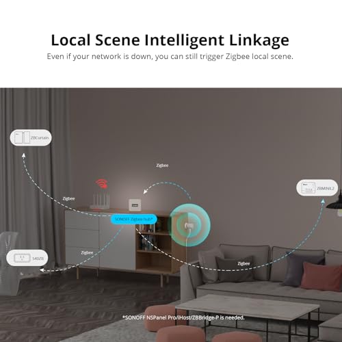 SONOFF SNZB-06P Zigbee 3.0 Human Presence Sensor, Motion Detector,5.8GHz Microwave Radar Motion Sensor,Required Zigbee Hub,Compatible with Alexa,Google Home,Home Assistant: Buy Online at Best Price in UAE - Amazon.ae