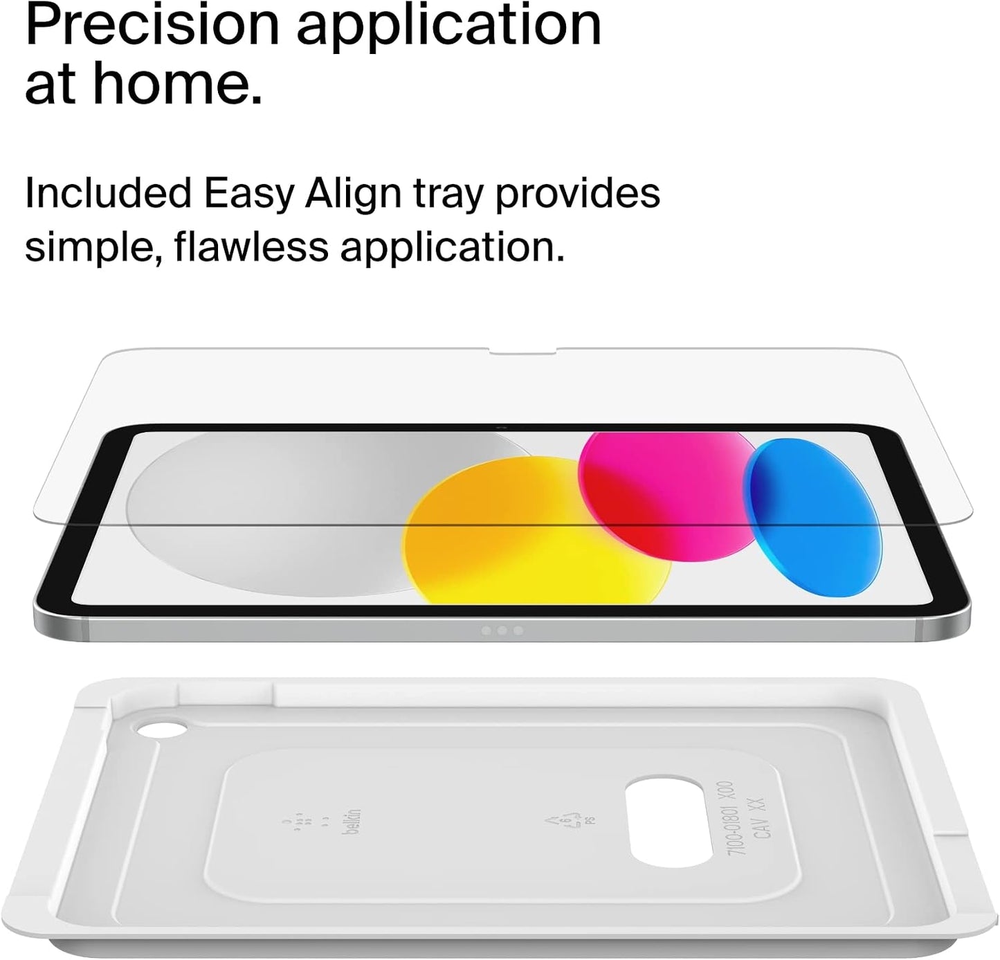 Screenforce Temperedglass Screen Protector for Ipad 10Th Generation with Apple Pencil Compatibility, Edge-To-Edge Fit, & Included Easy Align Tray for Flawless, Bubble-Free Application