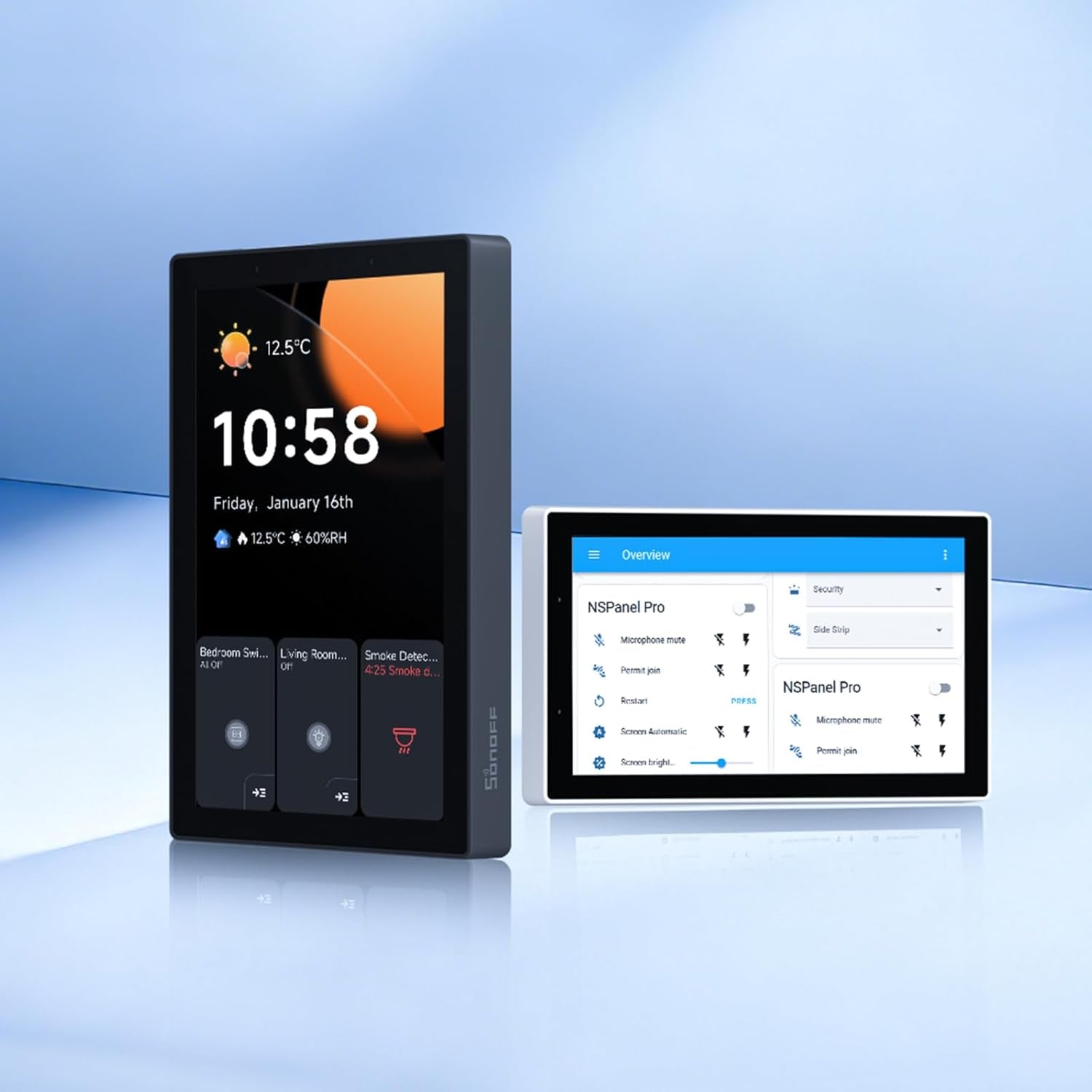 Nspanel Pro 120 Smart Home Management Interface (Black)