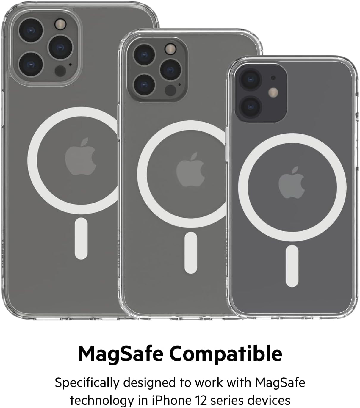 Magsafe-Compatible Magnetic Wireless Car Charger 10W - Wireless Charger, Magnetic Car Vent Phone Mount for Iphone 17, Iphone 16, 15, & 14 Series, Pixel 10 (Power Supply NOT Included) - Black