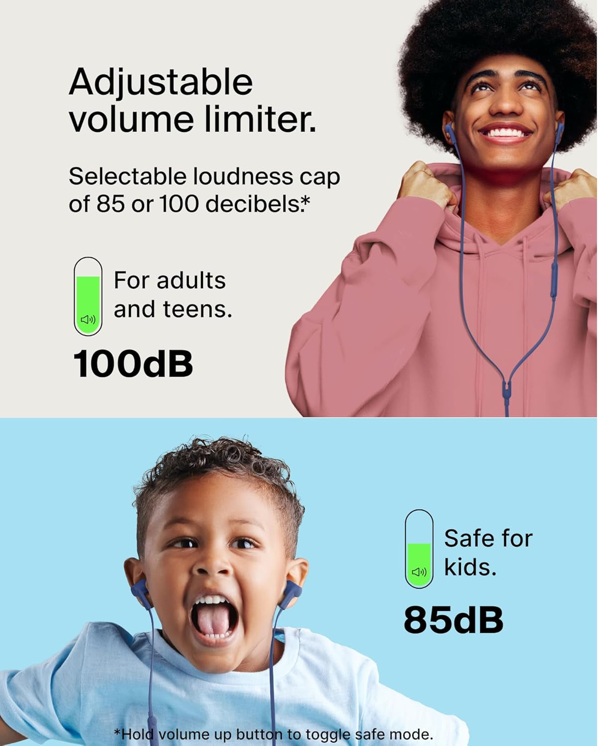 Soundform Wired Earbuds with USB-C Connector, In-Ear Earphones W/Microphone - USB-C Headphones for Iphone 17, Iphone 16, Ipad Mini, Galaxy S26, Google Pixel 10, Android, & More - Blue