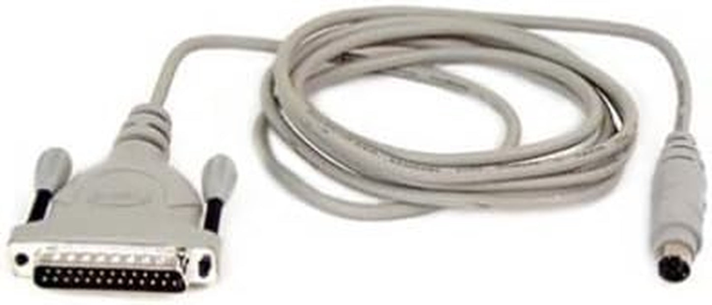 F2V088-06 6-Ft. Mac/Hayes Modem Cable; Minidin8M/Db25M