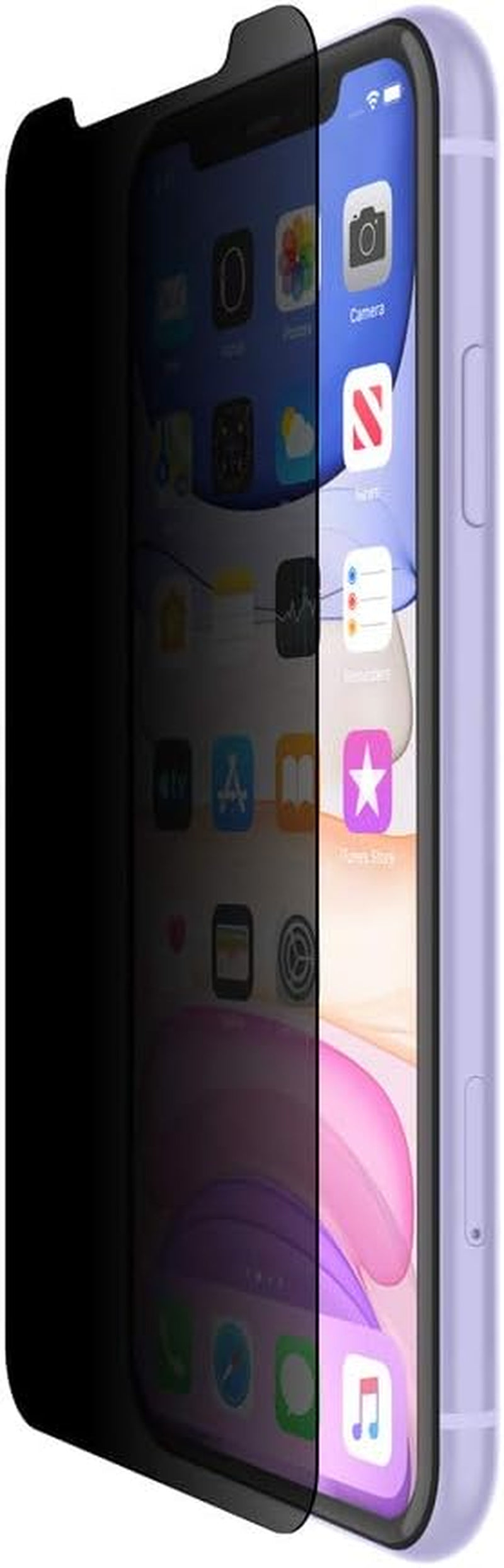 SCREENFORCE Tempered Glass Privacy Screen Protector for Iphone 11, Iphone XR, Model Number: Ova006Zz
