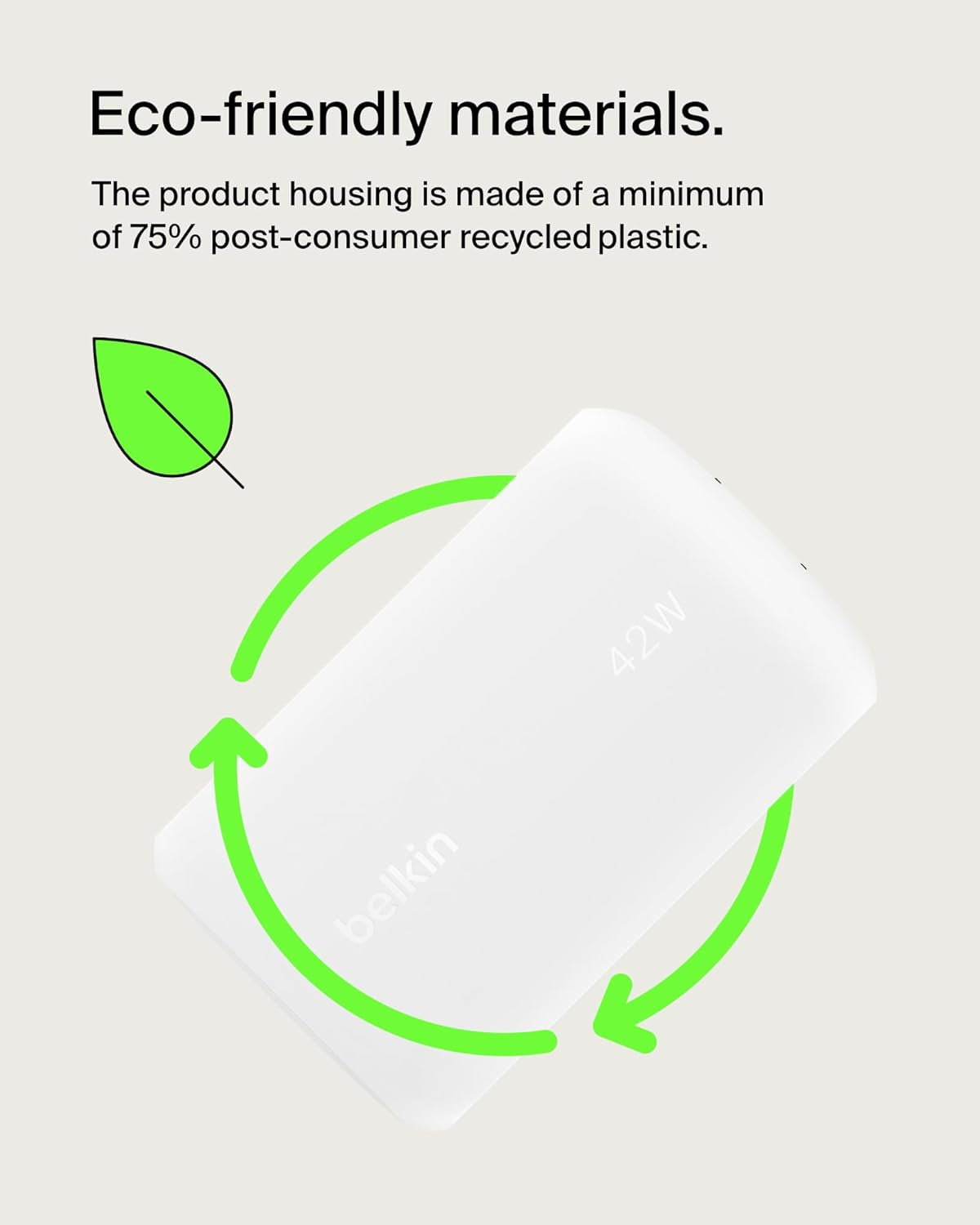 Dual Port Charger Block 42W, USB-C + USB-A Charger - Super Fast Charging - Samsung Galaxy S25, Apple Iphone 17, Air, Pro, Pro Max, Ipad, Macbook, Google Pixel, Nintendo Switch 2 & More - White