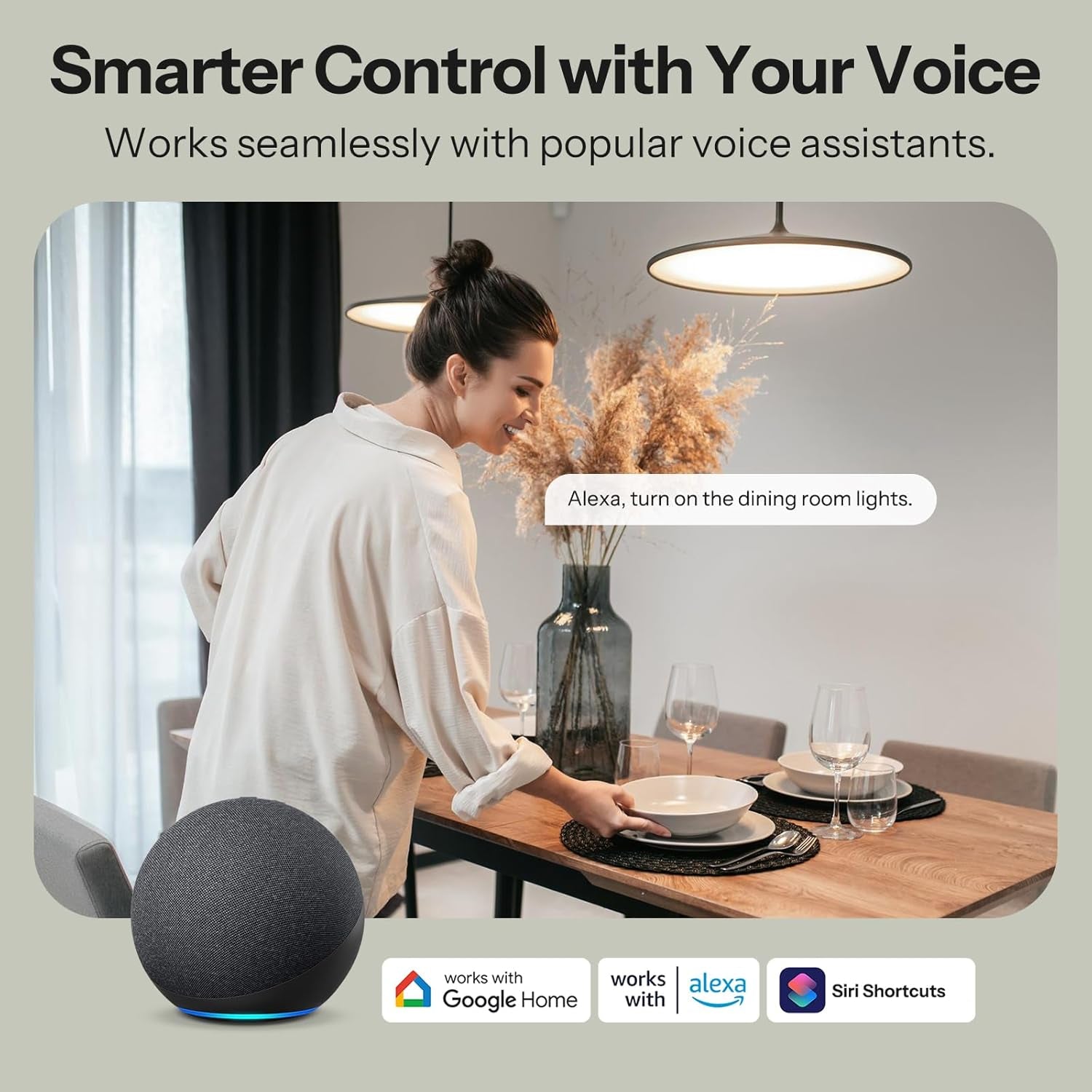 MINI Duo 2-Channel WiFi Smart Switch, 16A Total Load, Matter over WiFi, Remote and Automated Control, Neutral Wire Required, Compatible with Alexa and Google Assistant, Single Pack