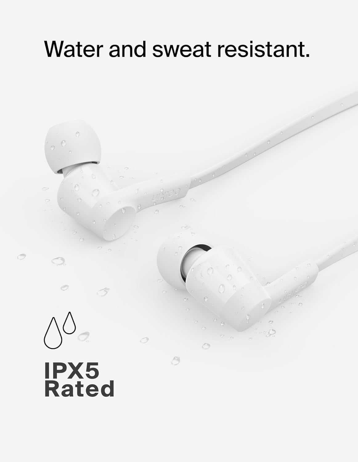 Soundform Wired Earbuds with USB-C Connector, In-Ear Earphones W/Microphone - USB-C Headphones for Iphone 17, Iphone 16, Ipad Mini, Galaxy S26, Google Pixel 10, Android, & More - White