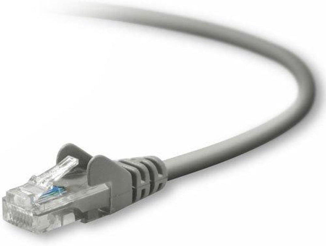 CAT5E Gray Patch Cord Snagless - 12Ft
