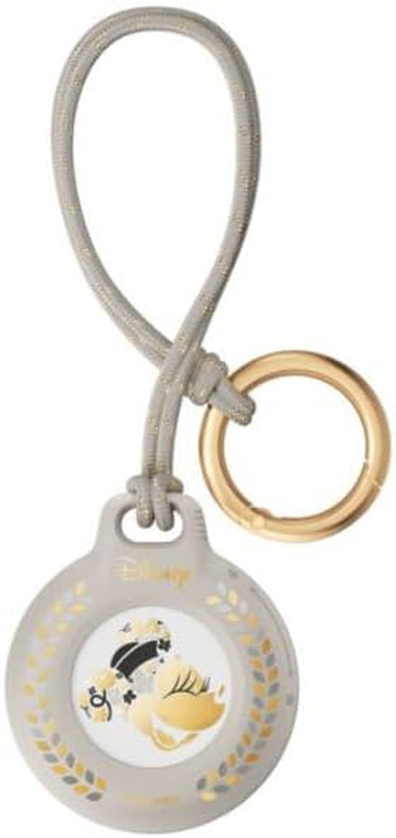 [Mickey Mouse]  Msc021Qcmt-Dy Airtag Case, Protective Cover, Waterproof, Bicycle, Wallet, Children, Safe, Anti-Lost, Anti-Theft, Anti-Scratch, Dog, Cat, Keychain