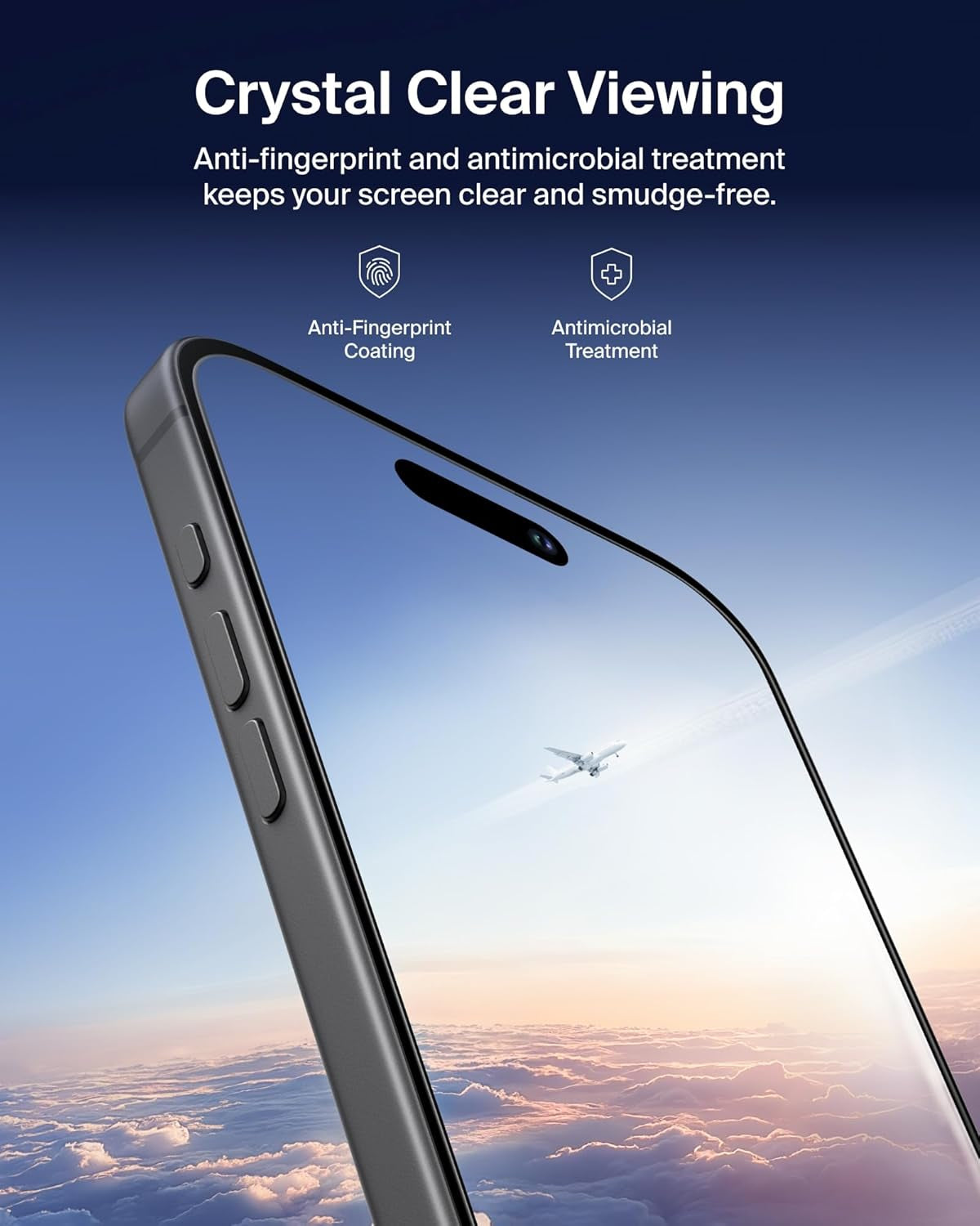 Screenforce Ultraglass 2 Screen Protector for Iphone 17 Pro, 25X Stronger Glass, Scratch-Resistant & Impact Protection, Easy Align Tray for Bubble-Free Application