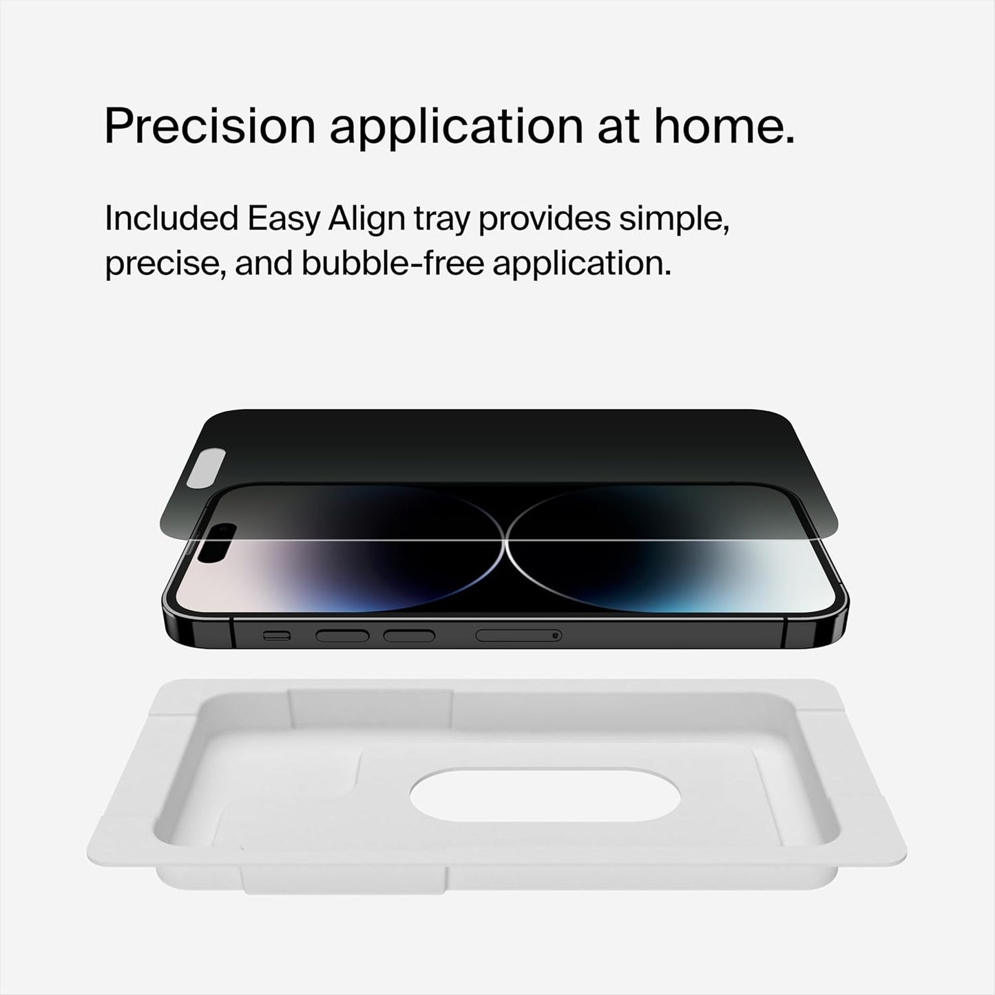 Temperedglass Iphone 14 Pro Max Screen Protector - Iphone 14 Pro Max Accessories - Easy Application W/Installation Guide Stickers - Tempered Glass Screen Protector - 9H Hardness Tested
