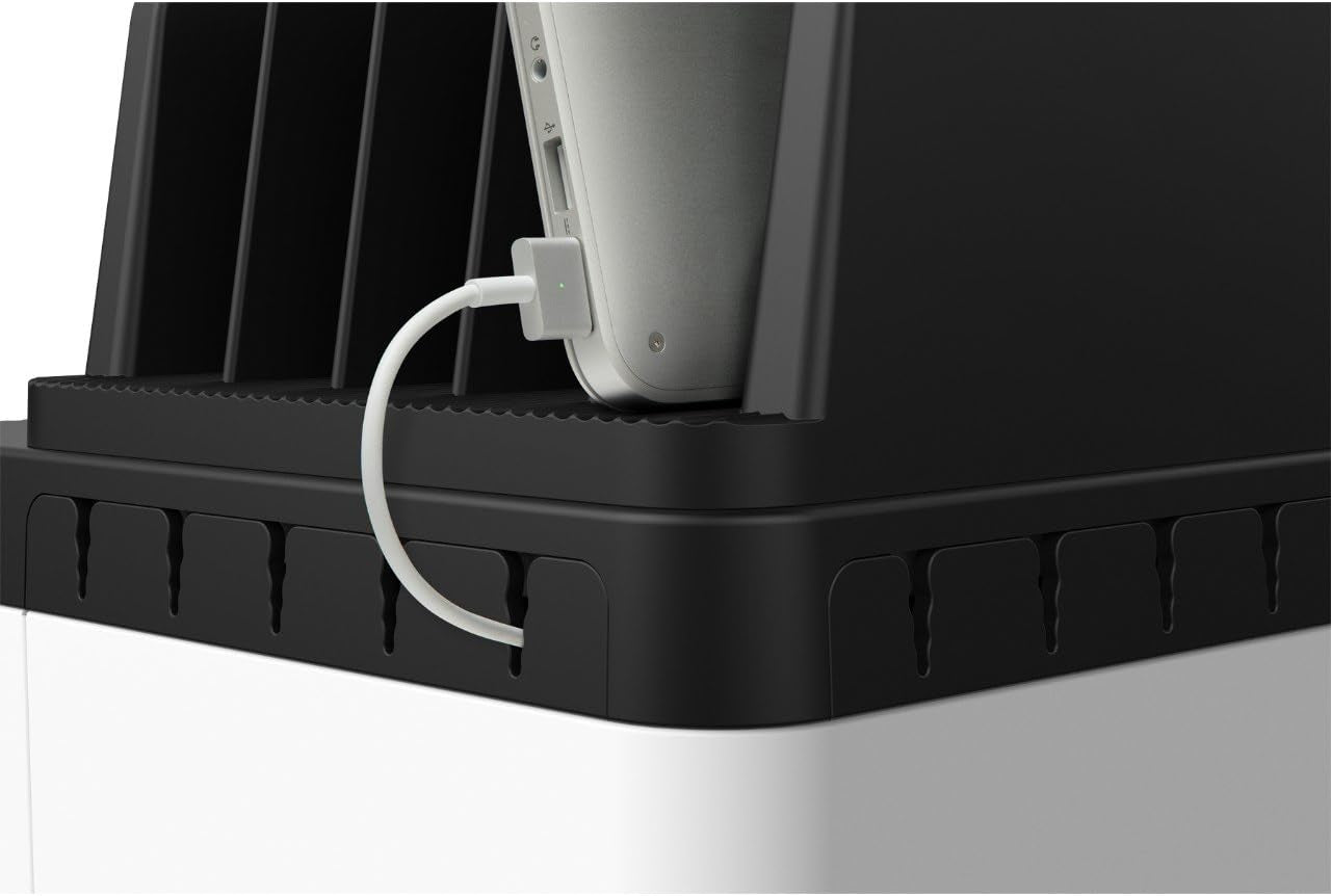 Belkin Store and Charge W/ Fixed Dividers - AC Classroom Charging Station for Laptops & Tablets Organization Ipad up to 10 Devices Including Ipads, More