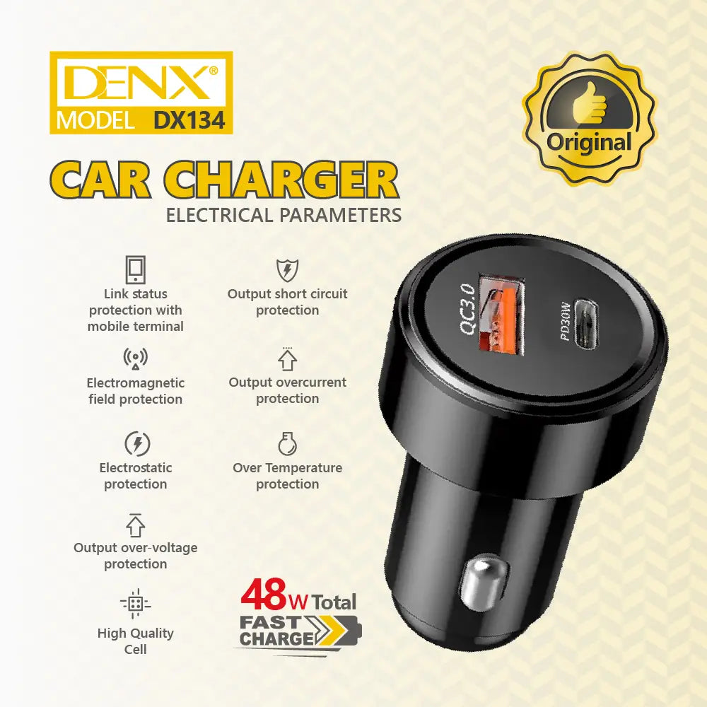 Dual Fast Charging Car Charger