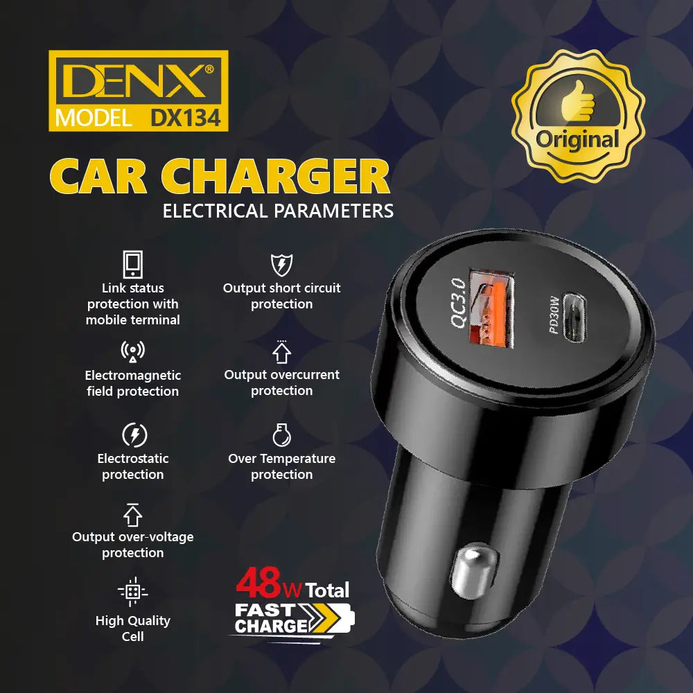 Dual Fast Charging Car Charger