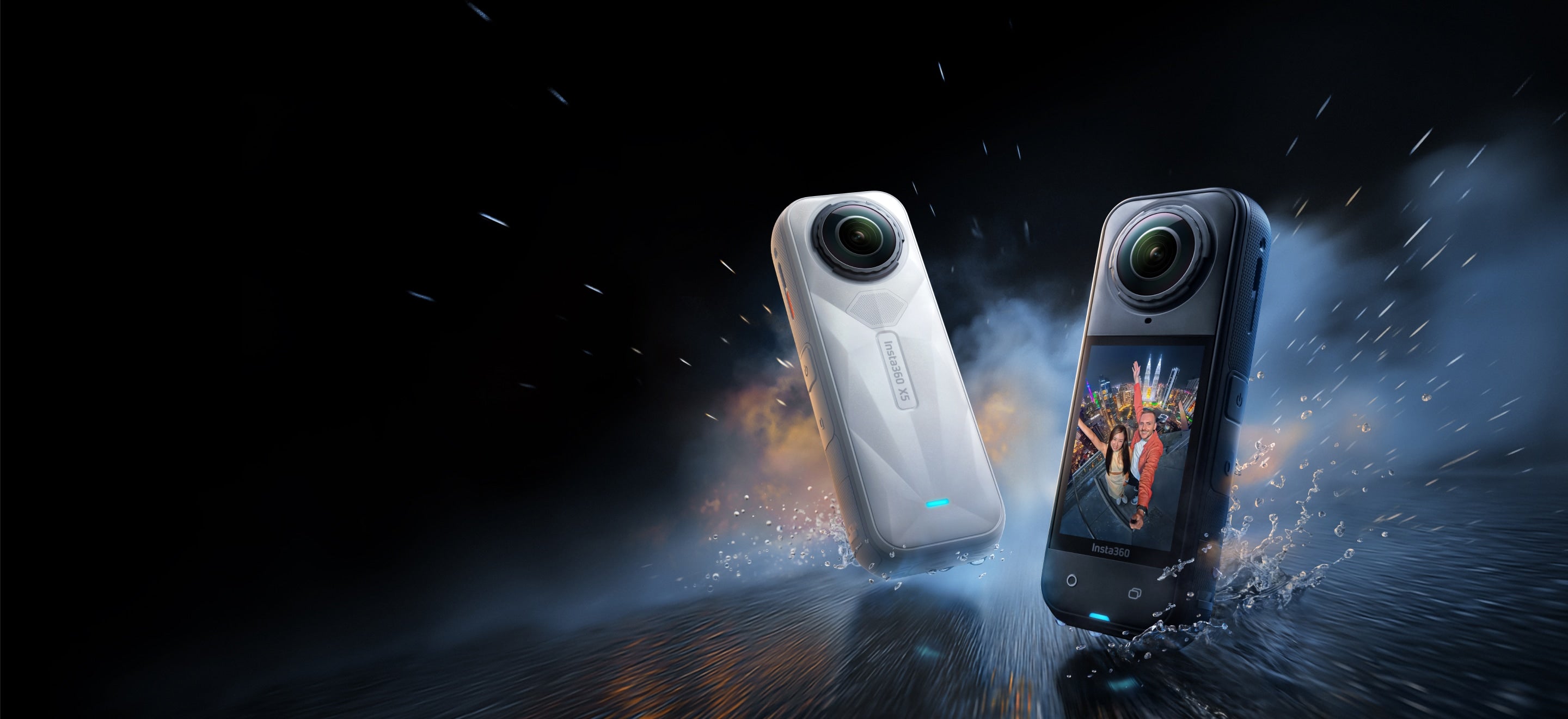 Insta360 X5 - Action Cam 360º in 8K, Incredibile con scarsa luminosità