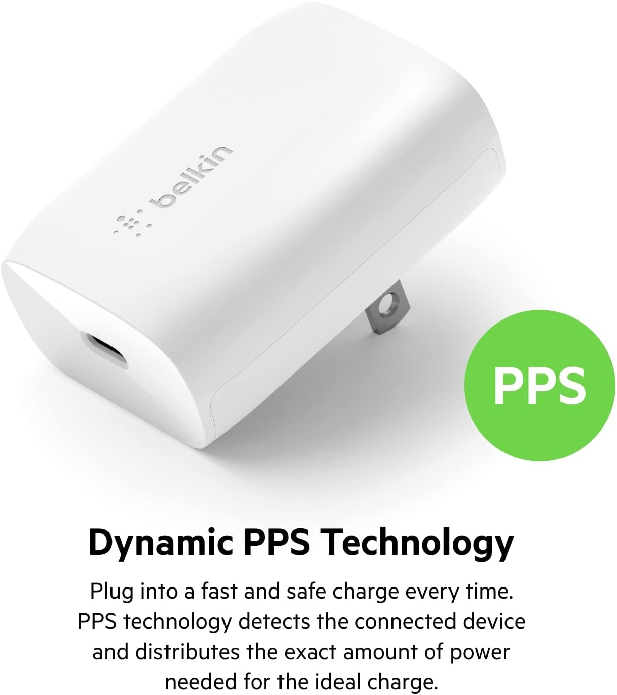 USB C Charger Block 30W, Fast Charging - Iphone 17, Air, Pro, Pro Max, Samsung Galaxy S25, Ipad, Airpods, Apple Watch, Nintendo Switch 2 & More - White
