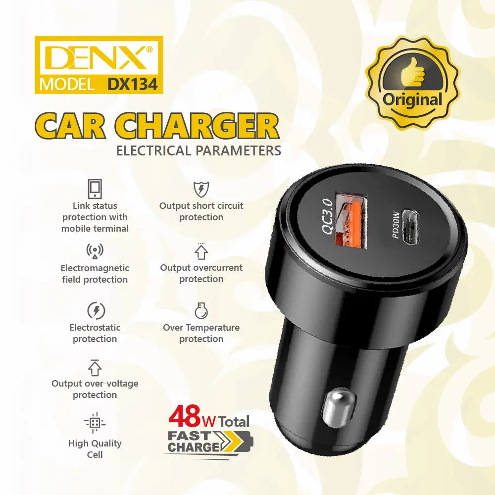 Dual Fast Charging Car Charger