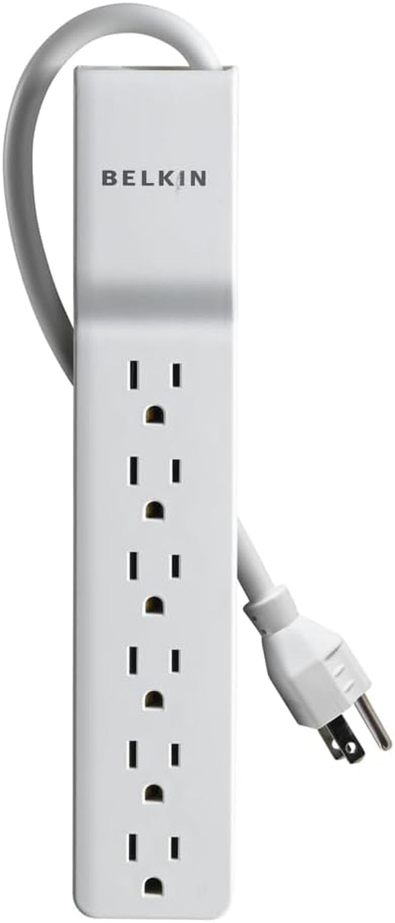 Belkin 6-Outlet Commercial Power Strip Surge Protector, 6Ft Cord, 720 Joules, White