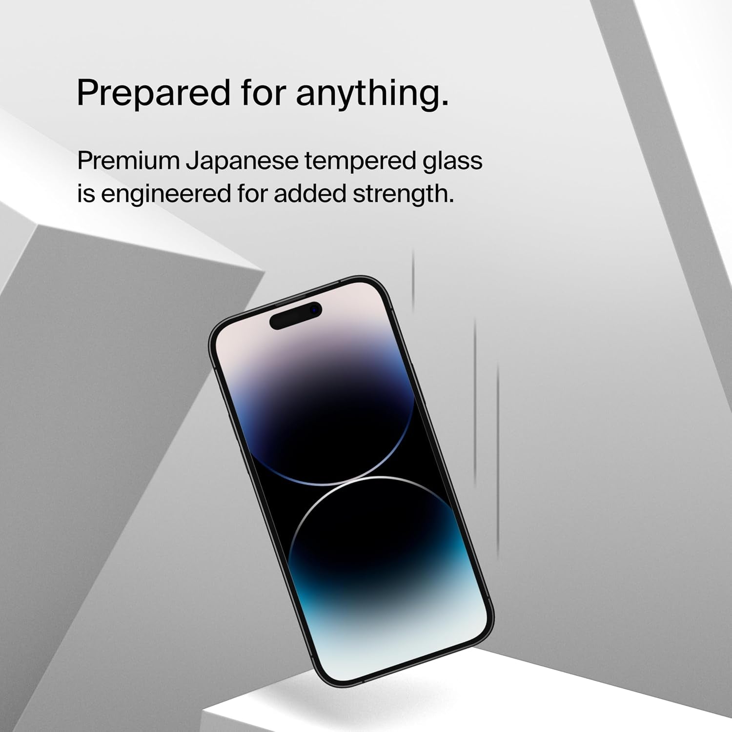 Temperedglass Iphone 14 Pro Max Screen Protector - Iphone 14 Pro Max Accessories - Easy Application W/Installation Guide Stickers - Tempered Glass Screen Protector - 9H Hardness Tested
