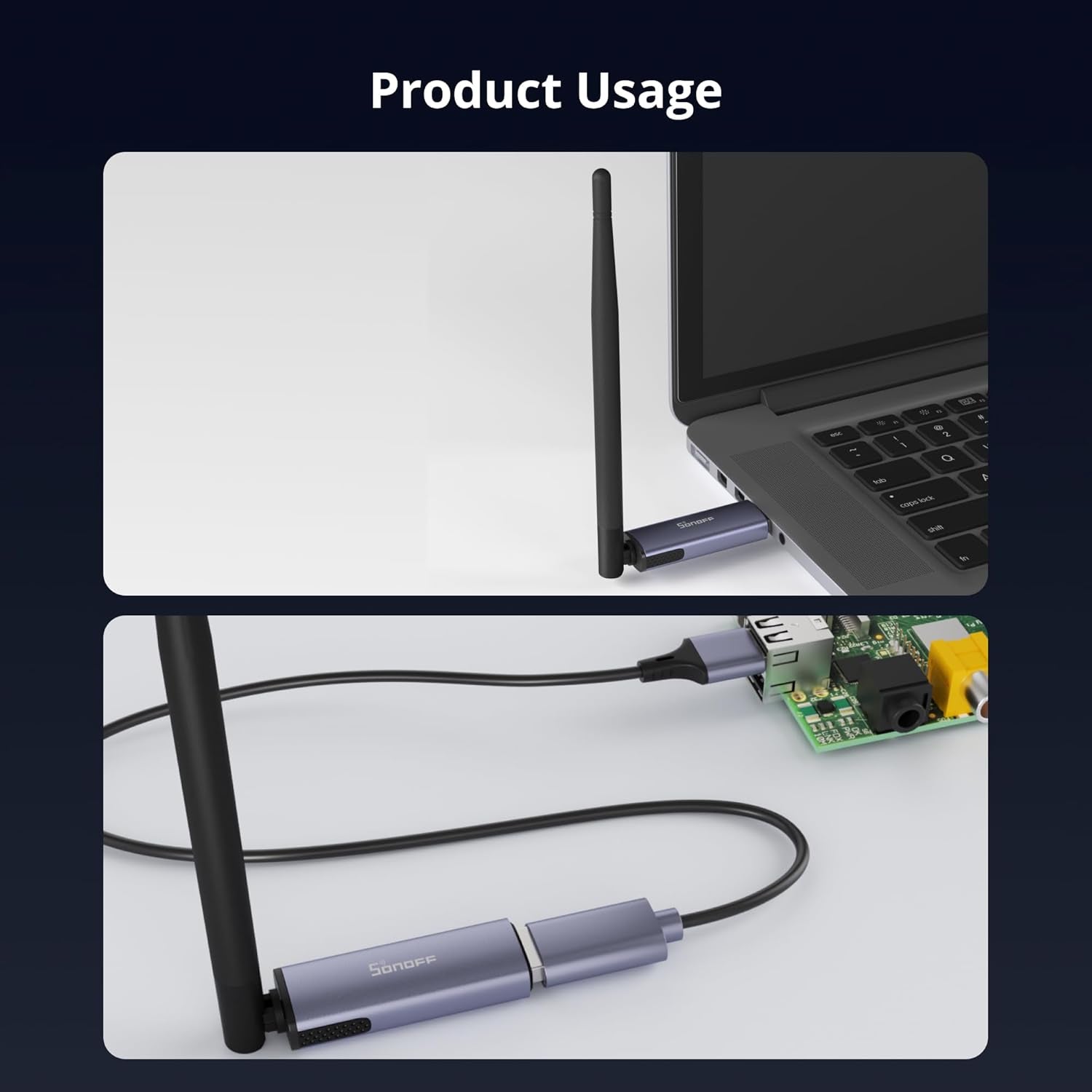 Zigbee 3.0 USB Dongle with MG24 Gateway, EFR32MG24, and Thread Compatibility for Home Assistant and Zigbee2Mqtt Integration