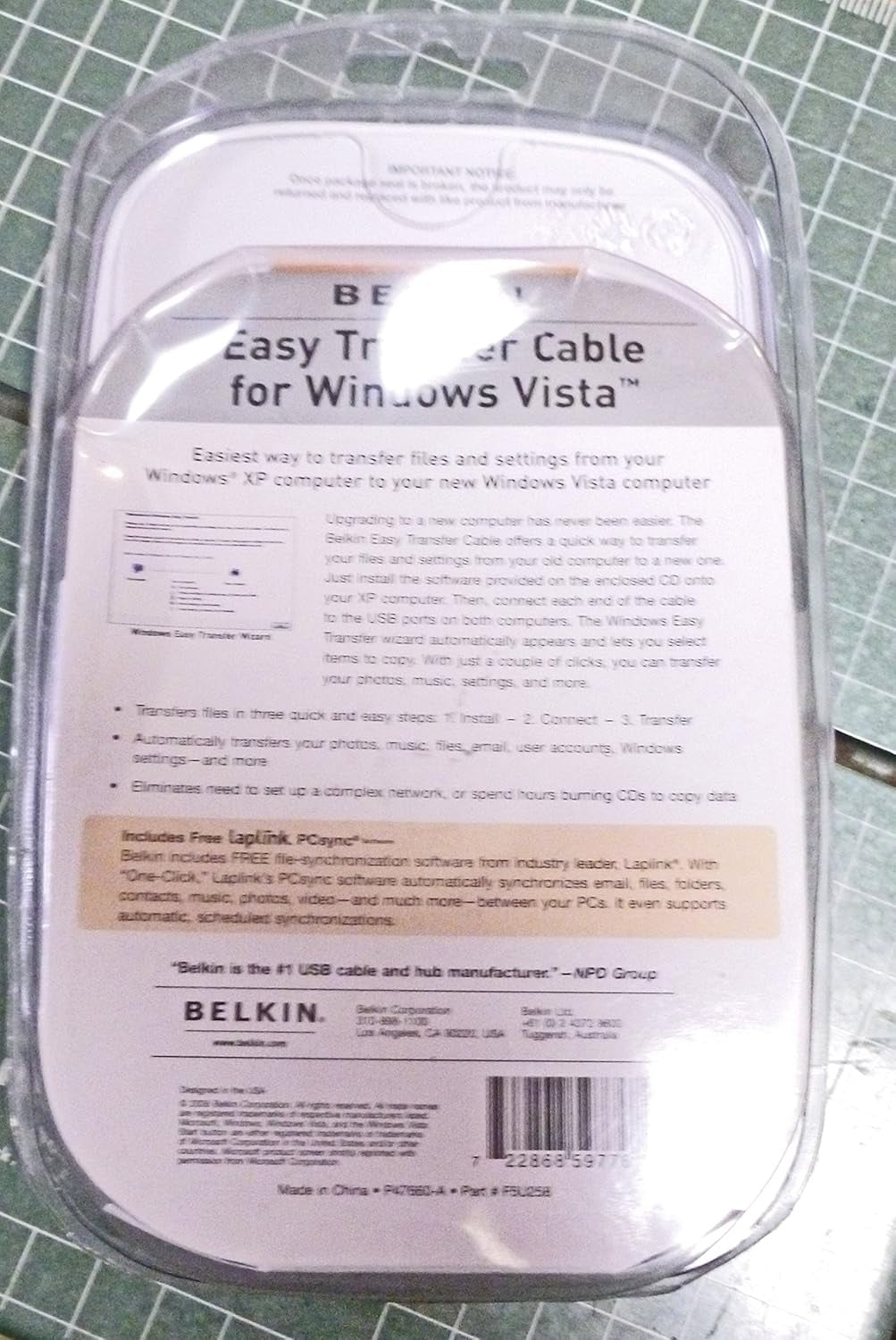 Easy Transfer Cable for Windows Vista