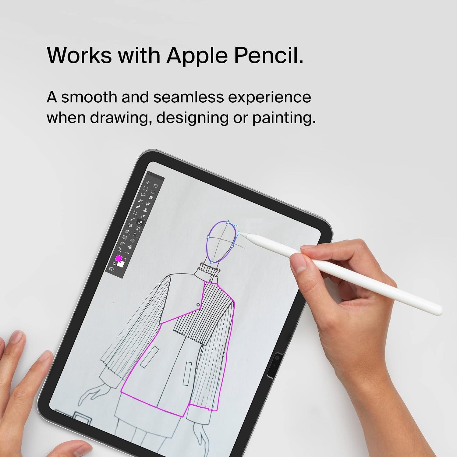 Screenforce Temperedglass Screen Protector for Ipad 10Th Generation with Apple Pencil Compatibility, Edge-To-Edge Fit, & Included Easy Align Tray for Flawless, Bubble-Free Application