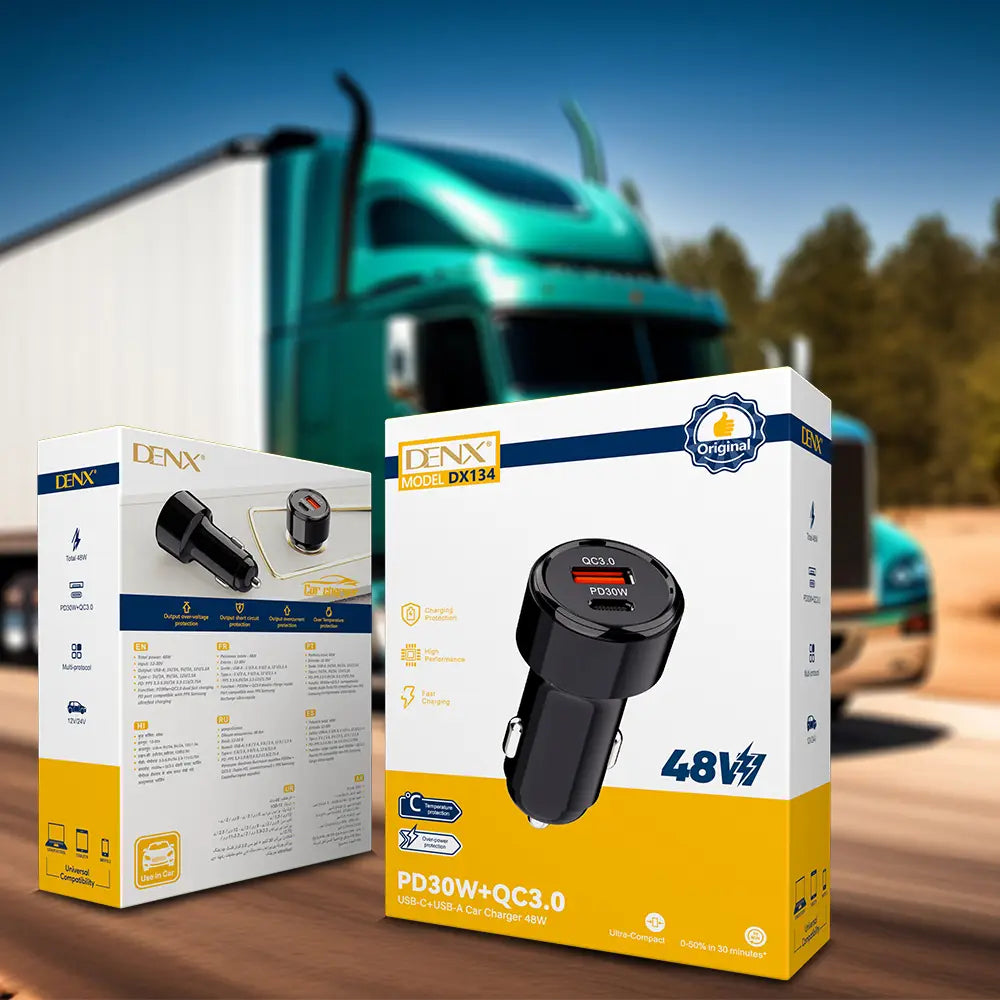 Dual Fast Charging Car Charger